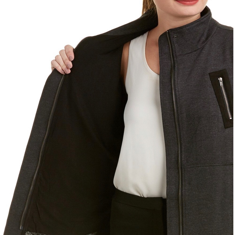 NEVER WORN cabi black and grey jacket